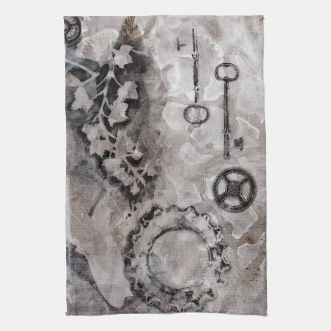 Juxtaposition II Tea Towel (Vertical)