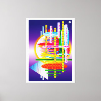 Juxtapositioned Canvas Print