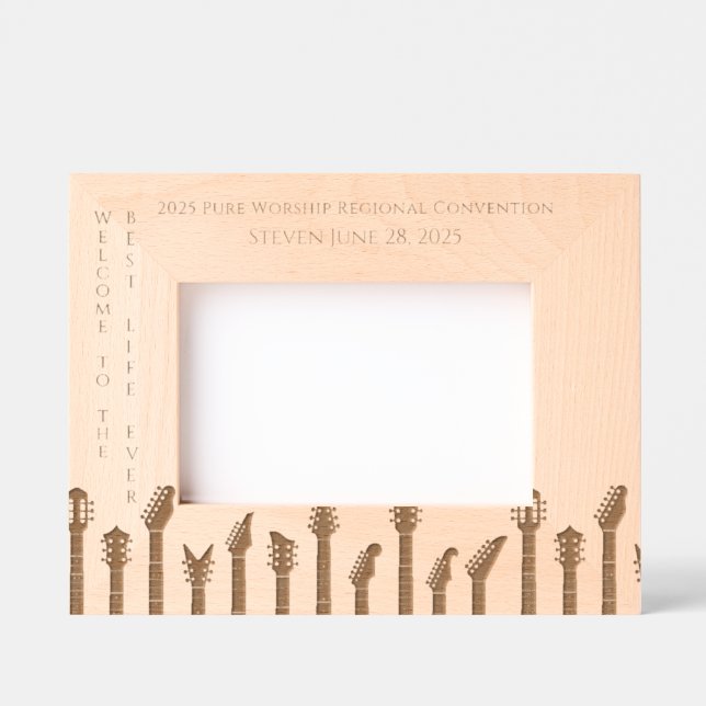 JW 2025 Convention Baptism Gift Keepsake Brothers Etched Frames (Front)
