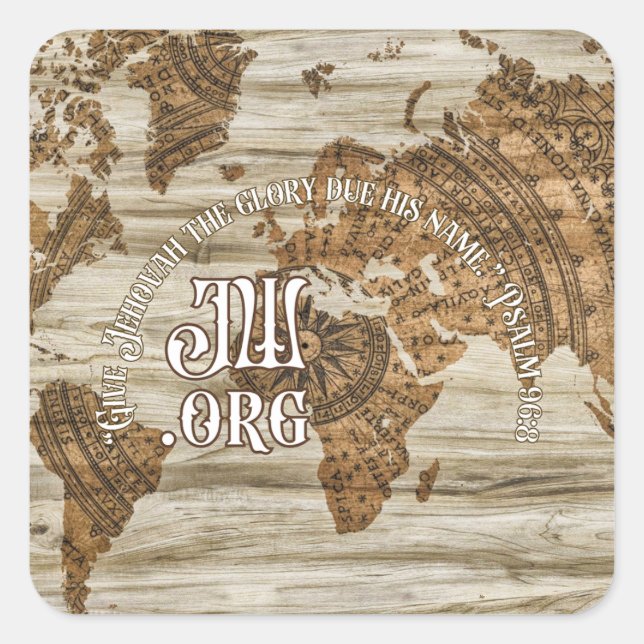 JW 2025 Year Text Vinyl Sticker (Front)