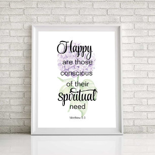 JW 2026 Year Text with Hydrangea Print