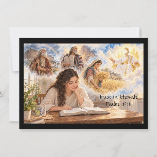 JW 2027 Year Text Psalm 115:11 Greeting Card