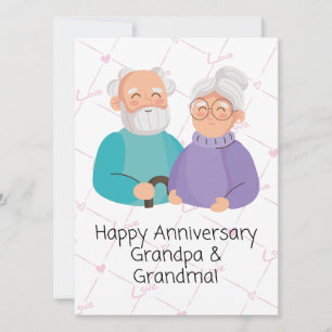 JW Anniversary Card for Grandparents