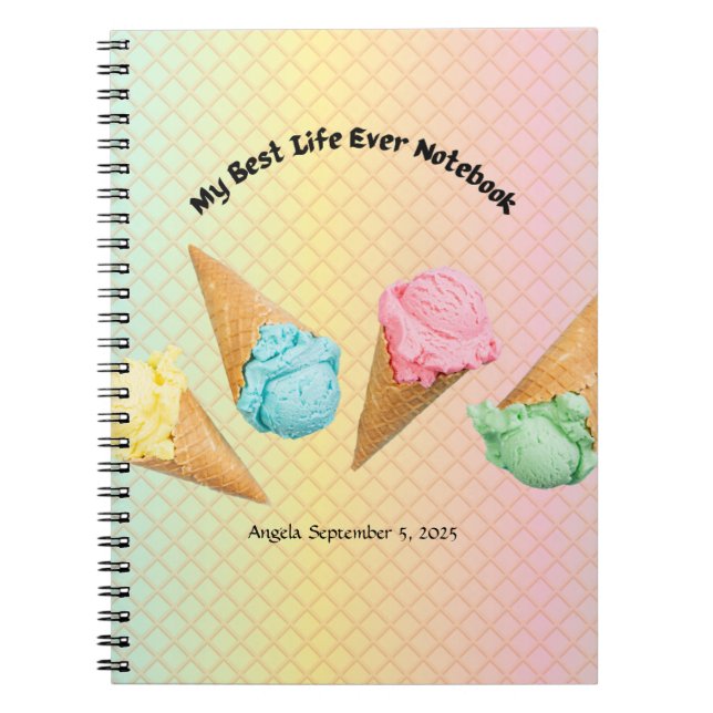 JW Baptism Gift Keepsake for Sisters Notebook (Front)