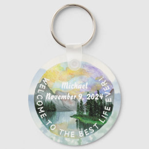JW Baptism Gift Keepsake Keychain for him