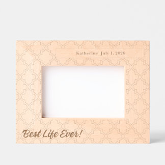 JW Baptism Gift-Keepsake Personalized! Etched Frames