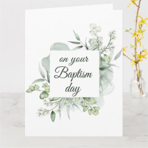 JW Baptism Gifts Greeting Card