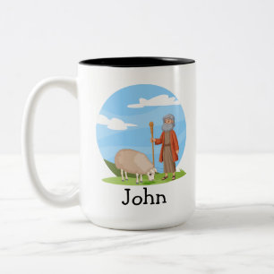 JW Custom Elders Gift Thank you for your hard work Two-Tone Coffee Mug