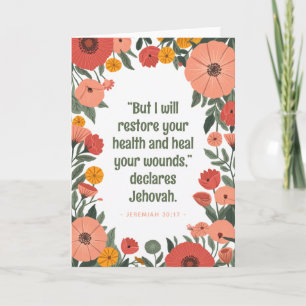 JW Encouragement Greeting Card Hebrews 13:5