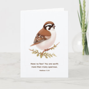 JW Encouraging Card   JW Folded Greeting Card