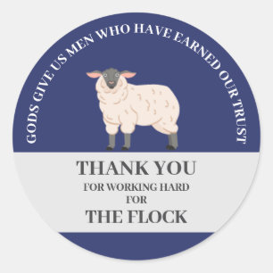 Jw Gifts Elders "Gifts in Men" Classic Round Sticker