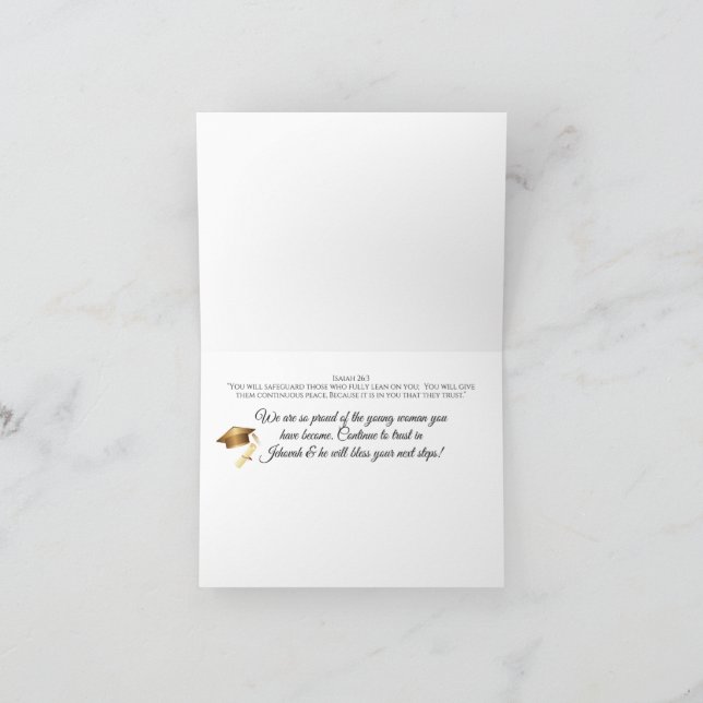 JW High School Graduation Card Eccl. 12:1 (Inside)