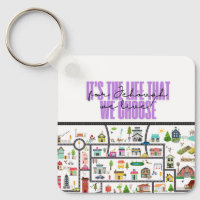 JW Keychain for pioneers! "for Jehovah we live"
