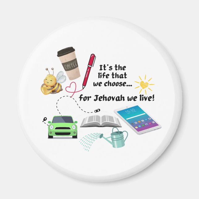 JW Magnet for Pioneers! (Front)