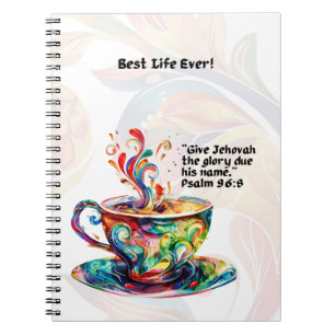JW Notebook "Best Life Ever" and 2025 Year Text