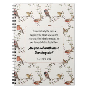 JW Notebook, Matthew 6:26   JW Notebook