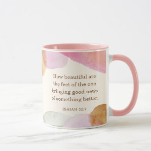 JW Pioneer Gift, Isaiah 52:7   JW  Mug