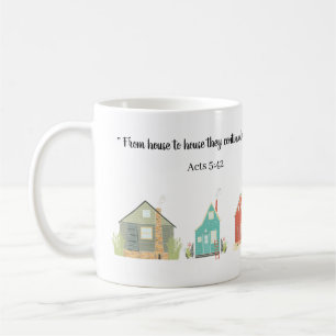 JW pioneer gifts Acts 5:42 personalised Coffee Mug