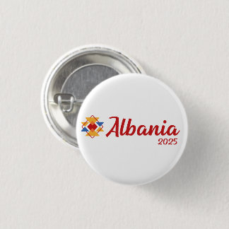 JW Special Convention Gift - Albania 2025 3 Cm Round Badge
