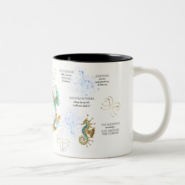 JW Spiritual Affirmations Coffee Mug (Right)