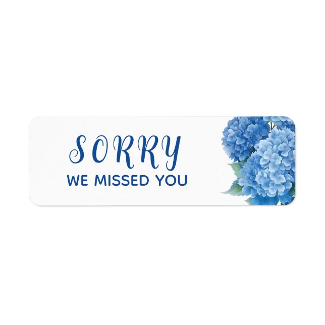 JW Stickers, Sorry We Missed You, ministry supply (Front)