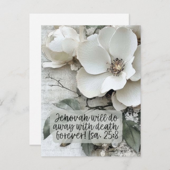 JW Sympathy Card (Front/Back)