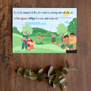 JW Sympathy JW Condolences John 5:28 Card