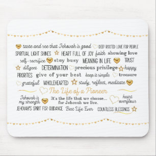 JW The Life of a Pioneer  Mouse Mat