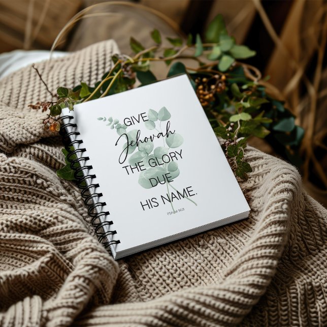JW Year Text 2025 with Eucalyptus Notebook (Creator Uploaded)
