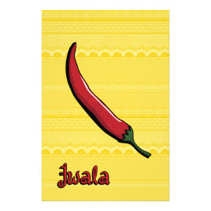 Jwala Chilli Pepper Art Print