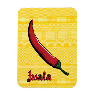 Jwala Chilli Pepper Flexible Magnet
