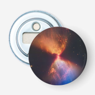 JWST Hourglass Protostar Formation Bottle Opener