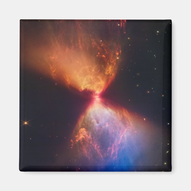 JWST Hourglass Protostar Formation Magnet (Front)
