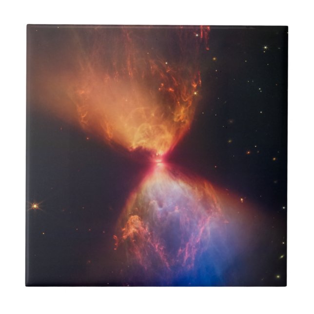 JWST Hourglass Protostar Formation Tile (Front)