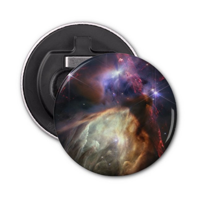 JWST Image of Rho Ophiuchi Stars Bottle Opener (Front)