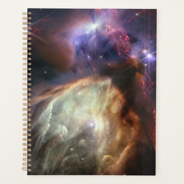 JWST Image of Rho Ophiuchi Stars Planner (Front)