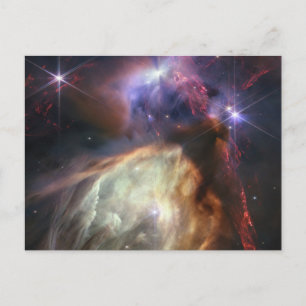 JWST Image of Rho Ophiuchi Stars Postcard