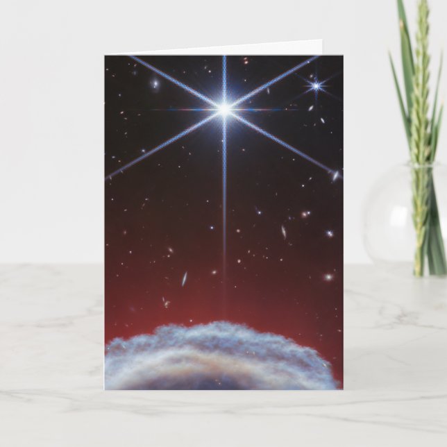 JWST Image of the Horsehead Nebula Card (Front)