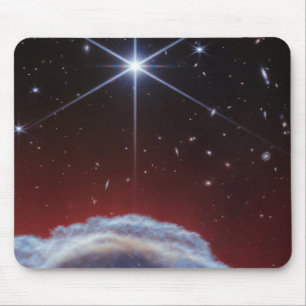 JWST Image of the Horsehead Nebula Mouse Mat
