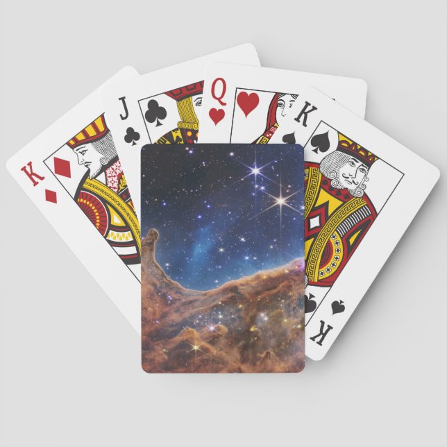 JWST James Webb Space Telescope Cosmic Cliffs Playing Cards (Back)