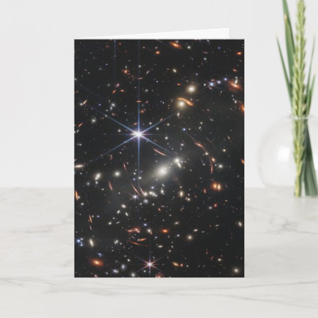 JWST James Webb Space Telescope First Images Card (Front)