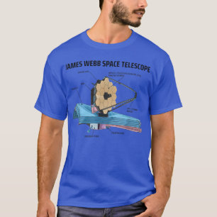 JWST James Webb Space Telescope NASA Science Unive T-Shirt