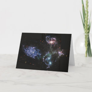 JWST James Webb Space Telescope Stephan’s Quintet Card