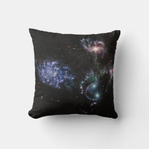 JWST James Webb Space Telescope Stephan’s Quintet Cushion