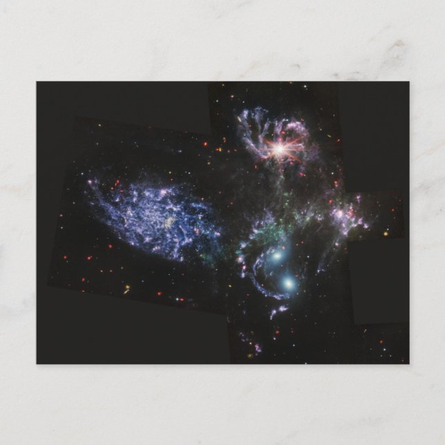 JWST James Webb Space Telescope Stephan’s Quintet Postcard (Front)