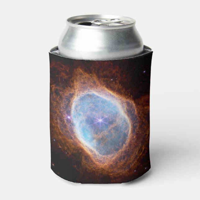 JWST James Webb Telescope Southern Ring Nebula Can Cooler (Can Front)