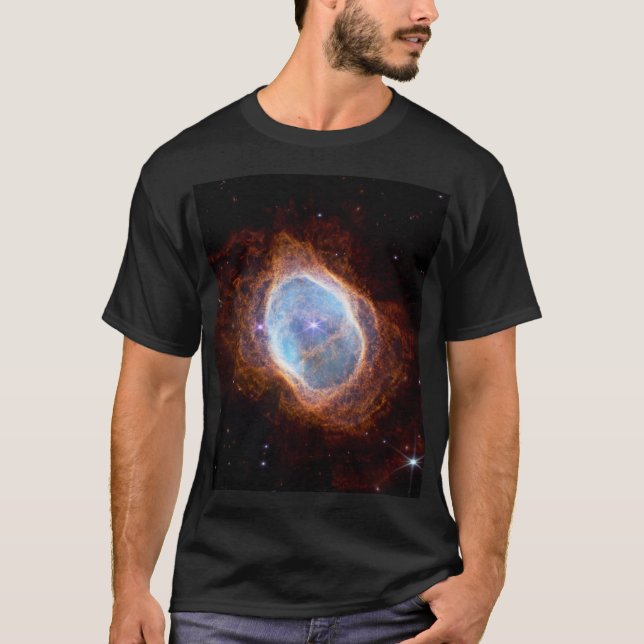 JWST James Webb Telescope Southern Ring Nebula T-Shirt (Front)