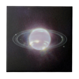 JWST Rings of Planet Neptune Tile