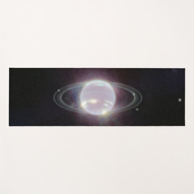 JWST Rings of Planet Neptune Yoga Mat (Front (Horizontal))