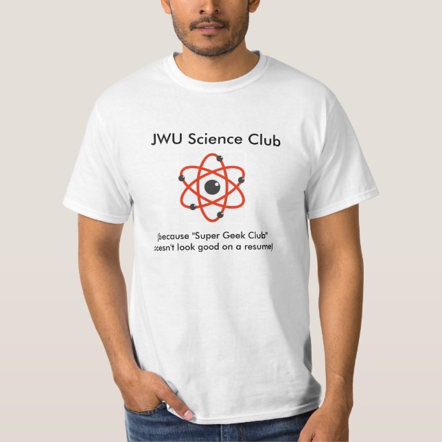 JWU Science Club T-Shirt (Front)